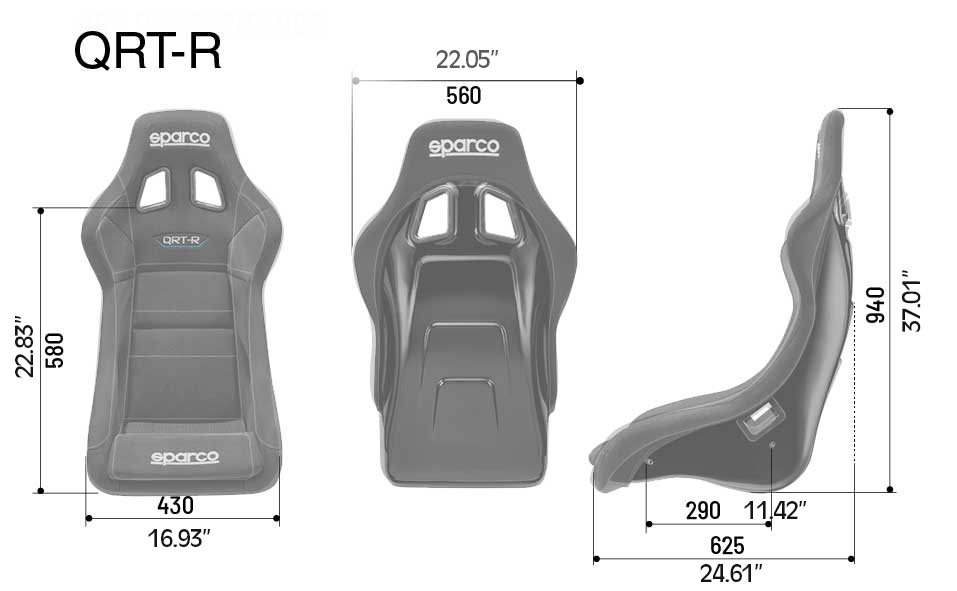 Sparco QRTR Racing Seat UPR Racing Supply